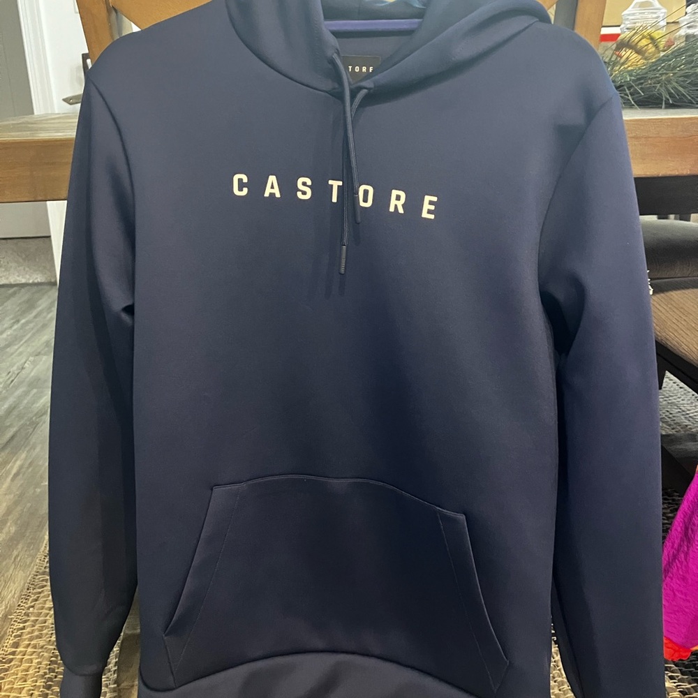 Castore Men's Navy Hoodie